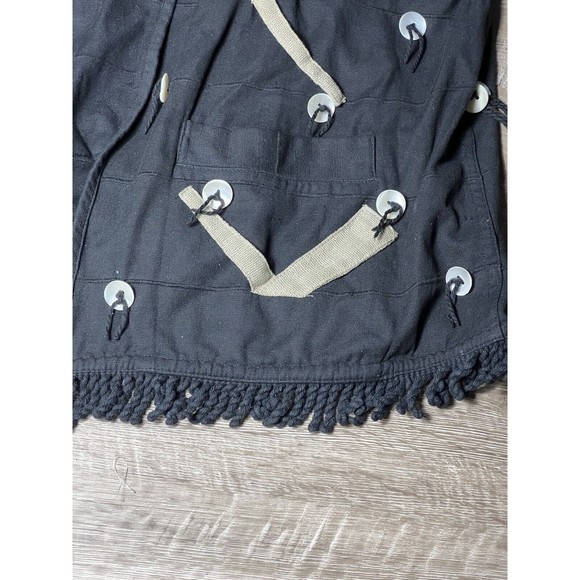 Womens Vtg Yak Magik Hippie/Boho Style Open Jacket With Embellishments Size M - Picture 3 of 6